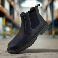 Herren Sicherheits-Arbeitsstiefel wasserdicht mit Stahlkappe – Torben