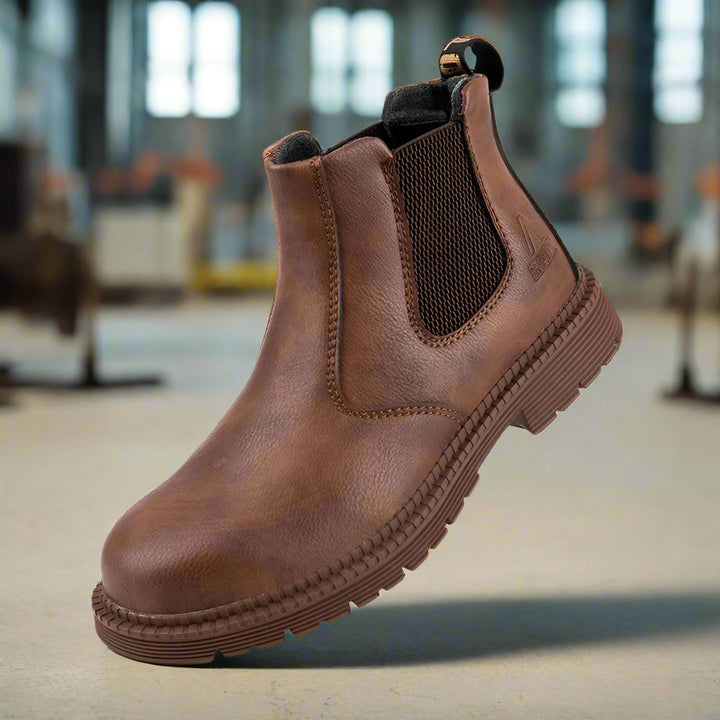 Herren Sicherheits-Arbeitsstiefel wasserdicht mit Stahlkappe – Torben