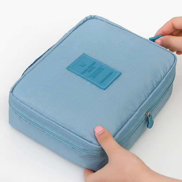 Kompaktes Wasserdichtes Make-up-Reiseset – 2 zum Preis von 1 Mini-Kosmetik-Aufbewahrungsbox