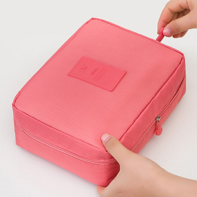 Kompaktes Wasserdichtes Make-up-Reiseset – 2 zum Preis von 1 Mini-Kosmetik-Aufbewahrungsbox