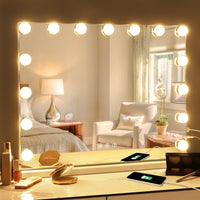 Make-up Spiegelbeleuchtung | Dimmbar | Gleichmäßiges Licht | Hell-Luzern Mode