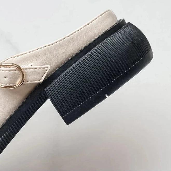 Damen Leder Pantoletten - Bequeme Casual Schuhe Online Shop-Luzern Mode