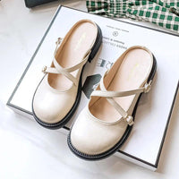 Damen Leder Pantoletten - Bequeme Casual Schuhe Online Shop-Luzern Mode
