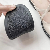 Damen Leder Pantoletten - Bequeme Casual Schuhe Online Shop-Luzern Mode