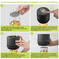Vakuumierer | Mason Vielseitig Elektrisch Kompakt Leistungsstark Langlebig-Luzern Mode