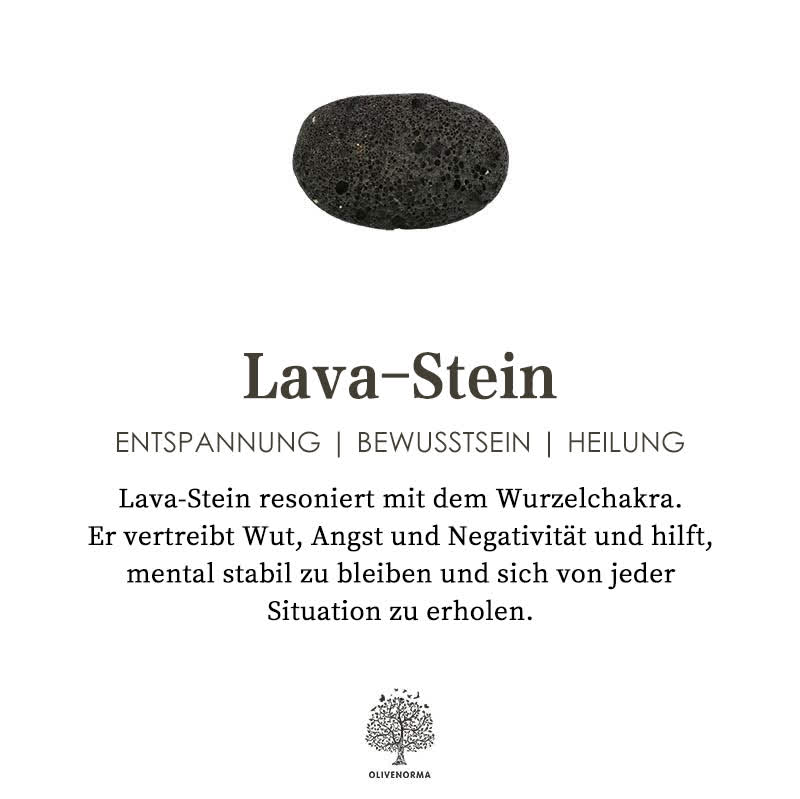 Lavastein-Armband | Mattschwarz | Onyx | Balance | Markant | Stilvoll-Luzern Mode