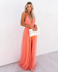 Rückenfreies Maxikleid Damen - Elegantes Sommerkleid kaufen-S-Luzern Mode