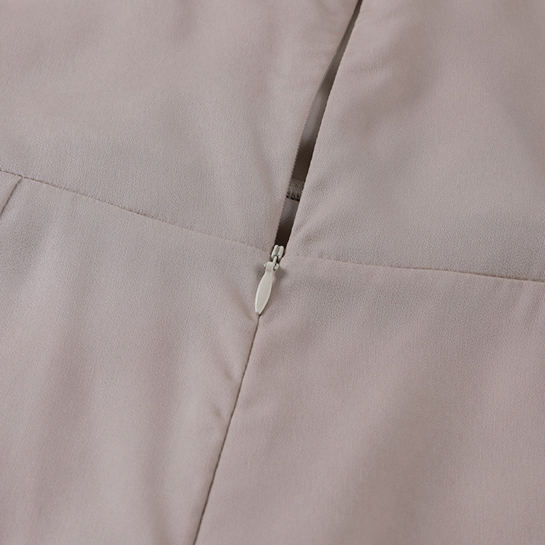 Damenkleid mit Reißverschluss vorne - Elegantes Design-Luzern Mode