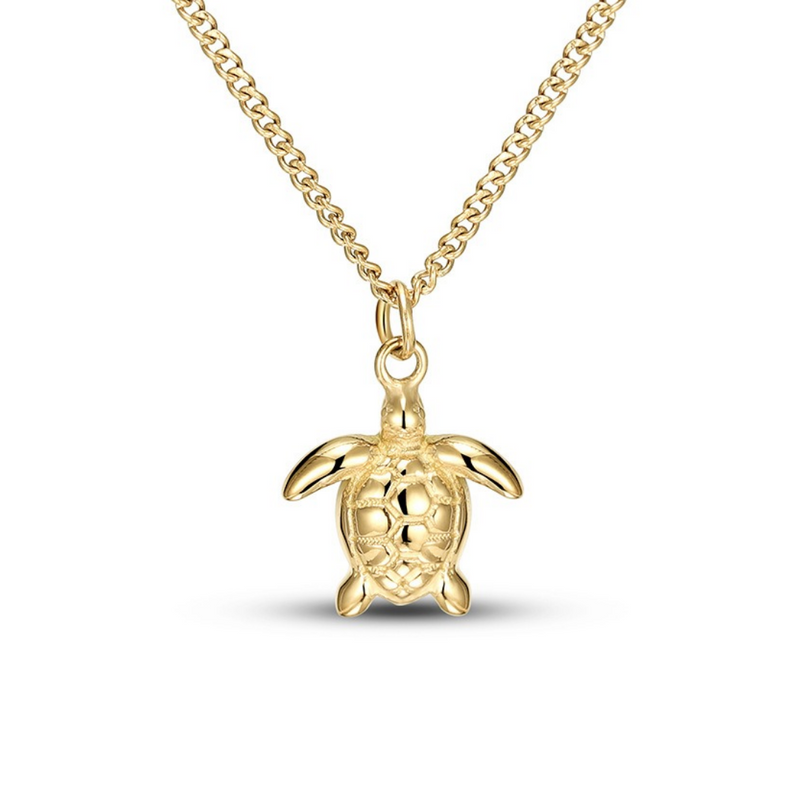 Halskette für Damen | Tentakel-Anhänger | Silber | Gold | Stilvoll-Gold-Luzern Mode