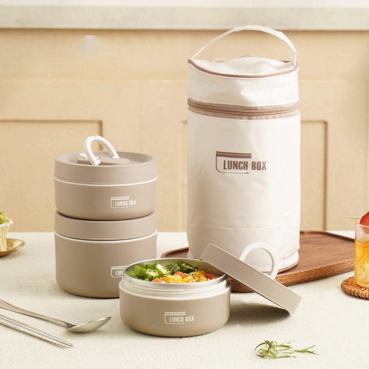 Lunchbox | Isoliertes Set Groß Klein Langlebig Vielseitig Auslaufsicher-Luzern Mode