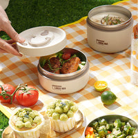Lunchbox | Isoliertes Set Groß Klein Langlebig Vielseitig Auslaufsicher-Luzern Mode