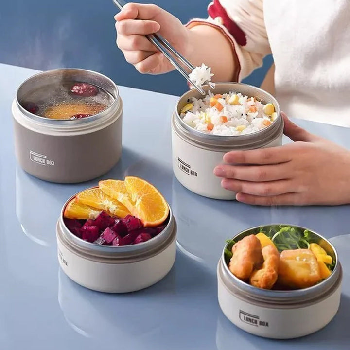 Lunchbox | Isoliertes Set Groß Klein Langlebig Vielseitig Auslaufsicher-Luzern Mode