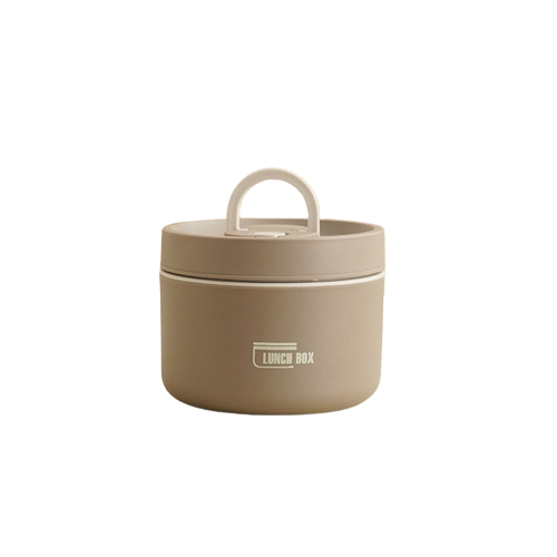 Lunchbox | Isoliertes Set Groß Klein Langlebig Vielseitig Auslaufsicher-Braun-Groß-Luzern Mode