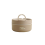 Lunchbox | Isoliertes Set Groß Klein Langlebig Vielseitig Auslaufsicher-Braun-Klein-Luzern Mode