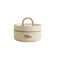Lunchbox | Isoliertes Set Groß Klein Langlebig Vielseitig Auslaufsicher-Weiß-Klein-Luzern Mode