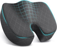 Sitzkissen | Memory Foam Bequem Langlebig Vielseitig Ergonomisch-L-Grau-Luzern Mode