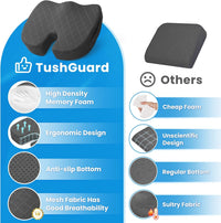 Sitzkissen | Memory Foam Bequem Langlebig Vielseitig Ergonomisch-Luzern Mode