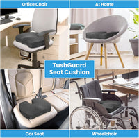 Sitzkissen | Memory Foam Bequem Langlebig Vielseitig Ergonomisch-Luzern Mode