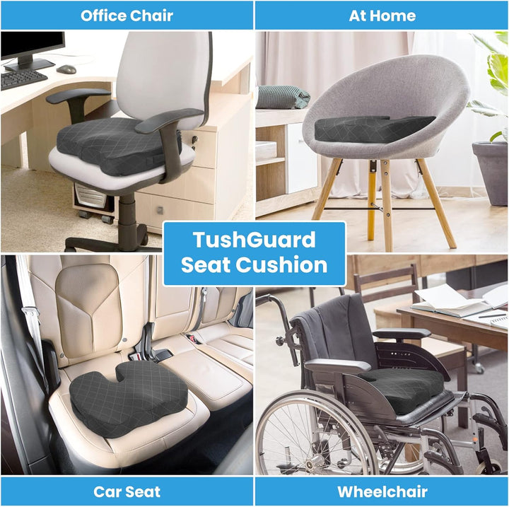 Sitzkissen | Memory Foam Bequem Langlebig Vielseitig Ergonomisch-Luzern Mode