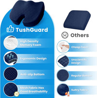 Sitzkissen | Memory Foam Bequem Langlebig Vielseitig Ergonomisch-Luzern Mode