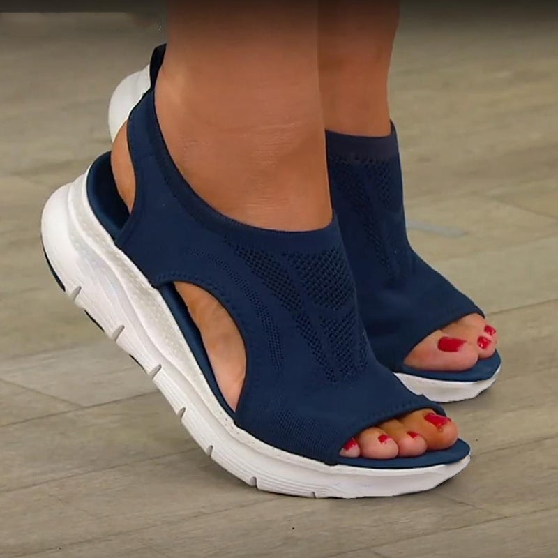 Mesh Plateau-Sandalen für Damen – Nova