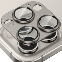Metal Camera Lens Protector with Tempered Glass for iPhone – 1+1 FREE-Grey-For iPhone 16e-State of Style