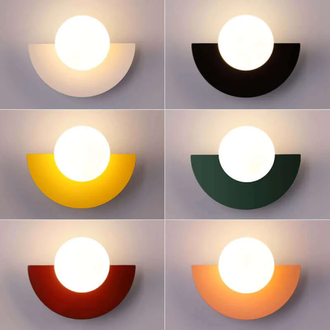 Wandlampe | Halbmond Nachhaltig Stilvoll Einzigartig LED Vielseitig Einfach-Luzern Mode