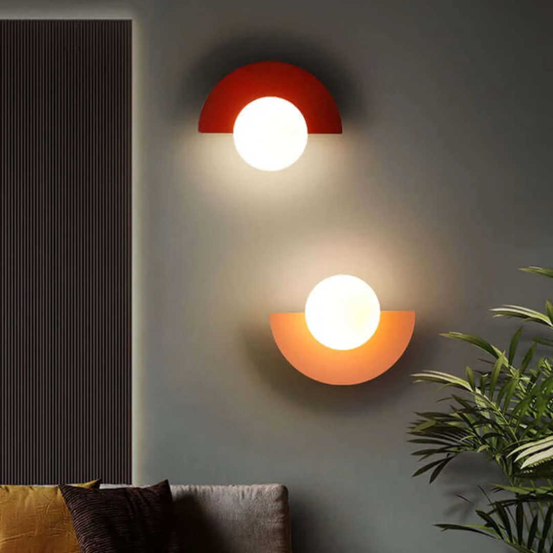 Wandlampe | Halbmond Nachhaltig Stilvoll Einzigartig LED Vielseitig Einfach-Luzern Mode