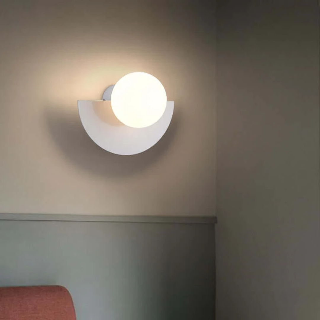 Wandlampe | Halbmond Nachhaltig Stilvoll Einzigartig LED Vielseitig Einfach-Luzern Mode