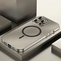 iPhone Schutzhülle | Magnetisch Langlebig Robust Sicher Modern Trendy-Gold-iPhone 15 Pro Max-Luzern Mode