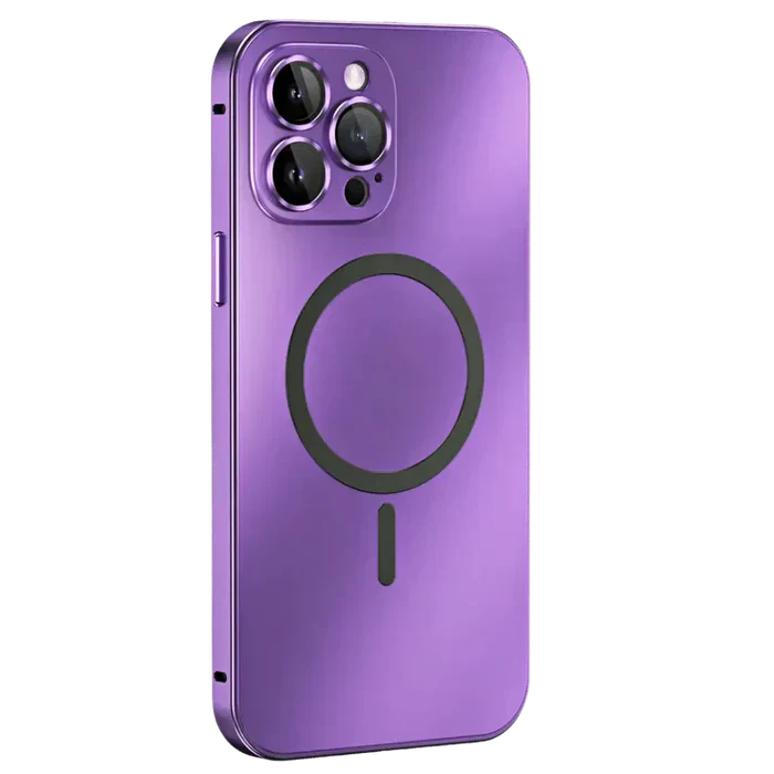 iPhone Schutzhülle | Magnetisch Langlebig Robust Sicher Modern Trendy-Lila-iPhone 15 Pro Max-Luzern Mode