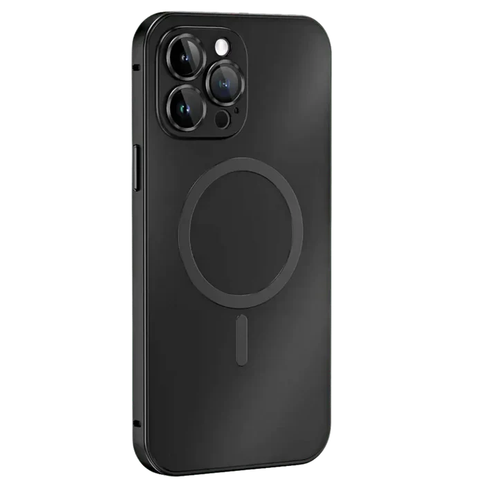 iPhone Schutzhülle | Magnetisch Langlebig Robust Sicher Modern Trendy-Schwarz-iPhone 15 Pro Max-Luzern Mode