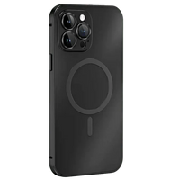 iPhone Schutzhülle | Magnetisch Langlebig Robust Sicher Modern Trendy-Schwarz-iPhone 15 Pro Max-Luzern Mode