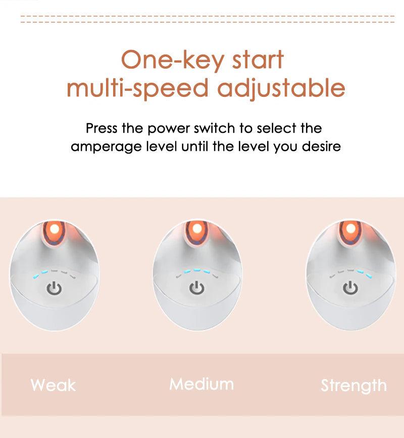 Gesichtsmassager | Mikrostrom | Effektiv | Einstellbar | Vielseitig | Kompakt-Luzern Mode