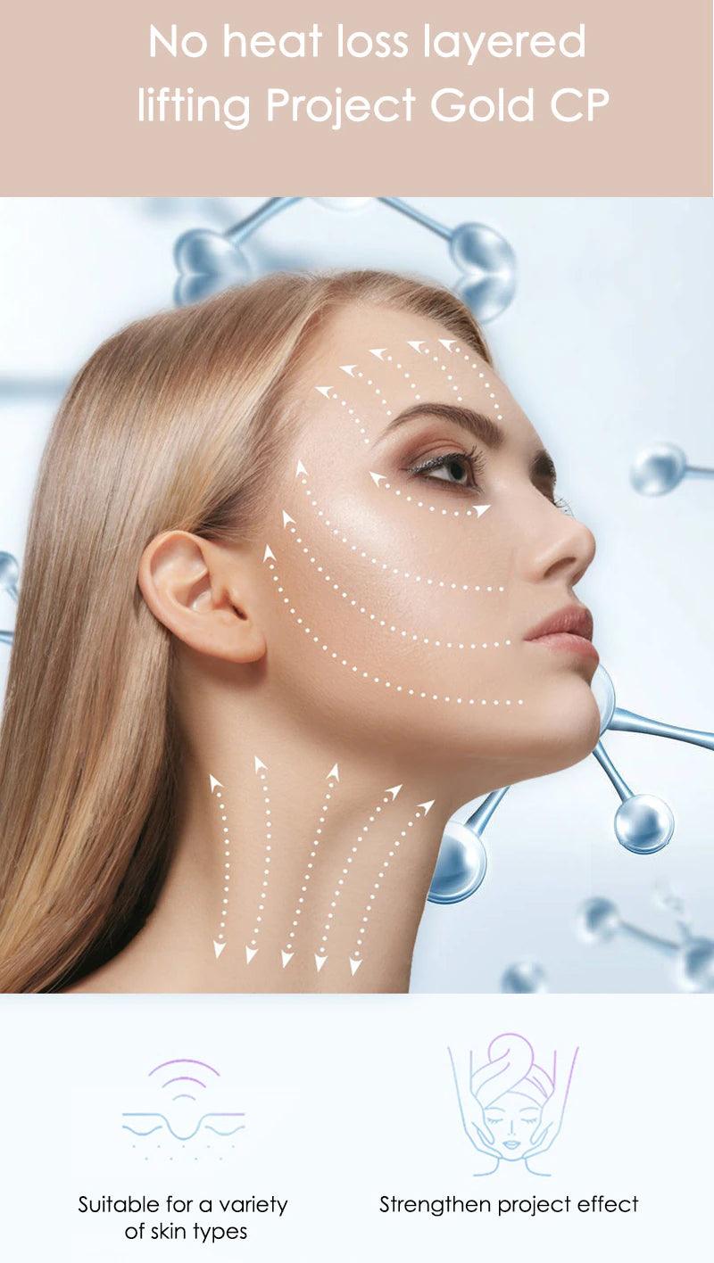 Gesichtsmassager | Mikrostrom | Effektiv | Einstellbar | Vielseitig | Kompakt-Luzern Mode
