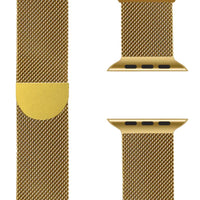 Apple Watch Armband | Edelstahl | Einstellbar | Universell-38mm | 40mm | 41mm | 42mm-Goud-Luzern Mode