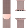 Apple Watch Armband | Edelstahl | Einstellbar | Universell-38mm | 40mm | 41mm | 42mm-Rosa-Luzern Mode