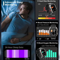 Herren Smartwatch mit Sportmodi und Fitness-Tracking-Luzern Mode