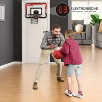 Mini-Basketballset | Indoor-Spielzeug Digitales Scoreboard Interaktiv-Luzern Mode
