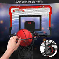 Mini-Basketballset | Indoor-Spielzeug Digitales Scoreboard Interaktiv-Luzern Mode