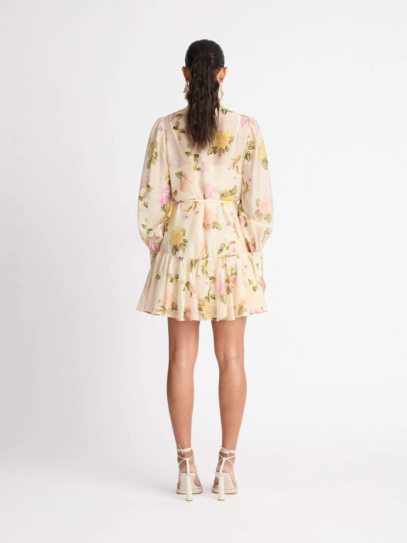Mini Hemdkleid mit Spitzenrand – Sylvie