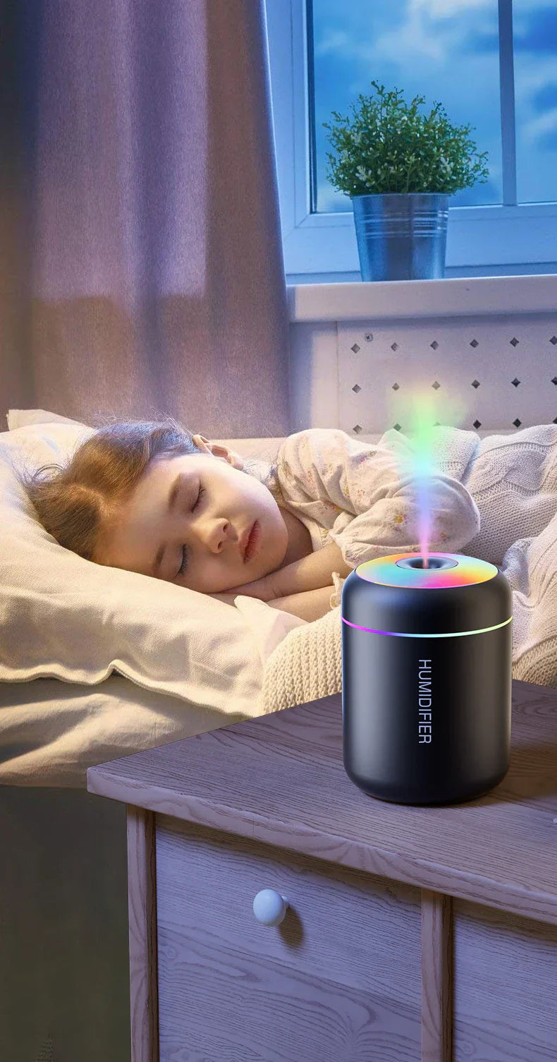 Luftbefeuchter | Kompakt | LED | USB | Vielseitig | Reinigend | Beruhigend-Luzern Mode
