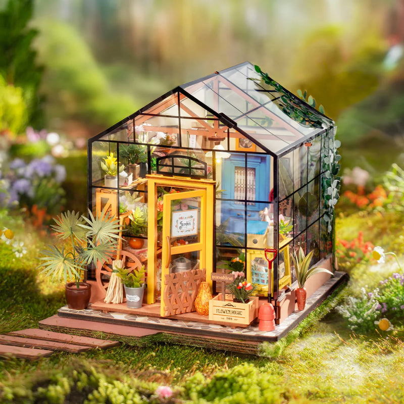 Miniatur Gartenhaus Baukasten | Selbstgemacht | Kreativ | Interaktiv-Luzern Mode