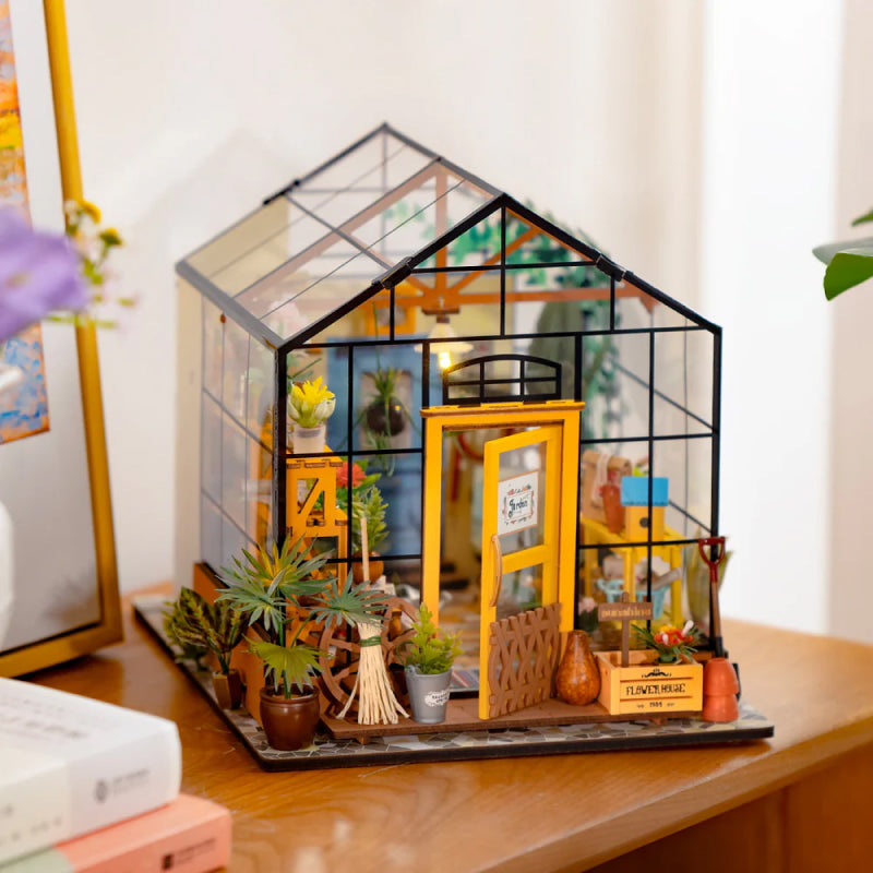 Miniatur Gartenhaus Baukasten | Selbstgemacht | Kreativ | Interaktiv-Luzern Mode