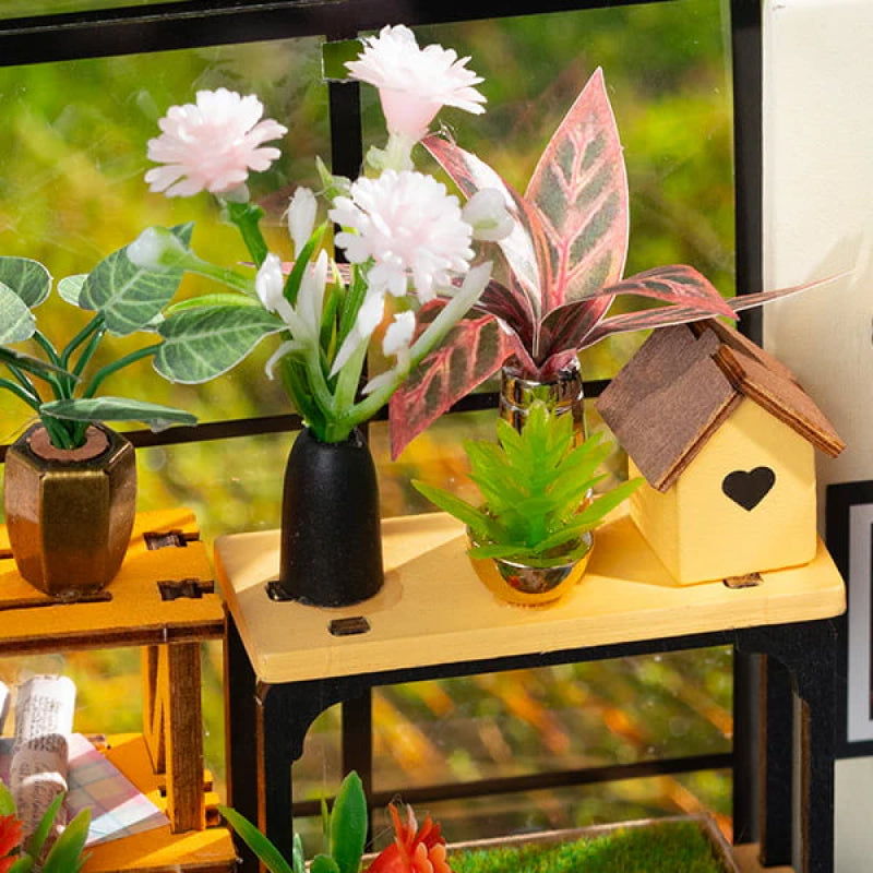 Miniatur Gartenhaus Baukasten | Selbstgemacht | Kreativ | Interaktiv-Luzern Mode