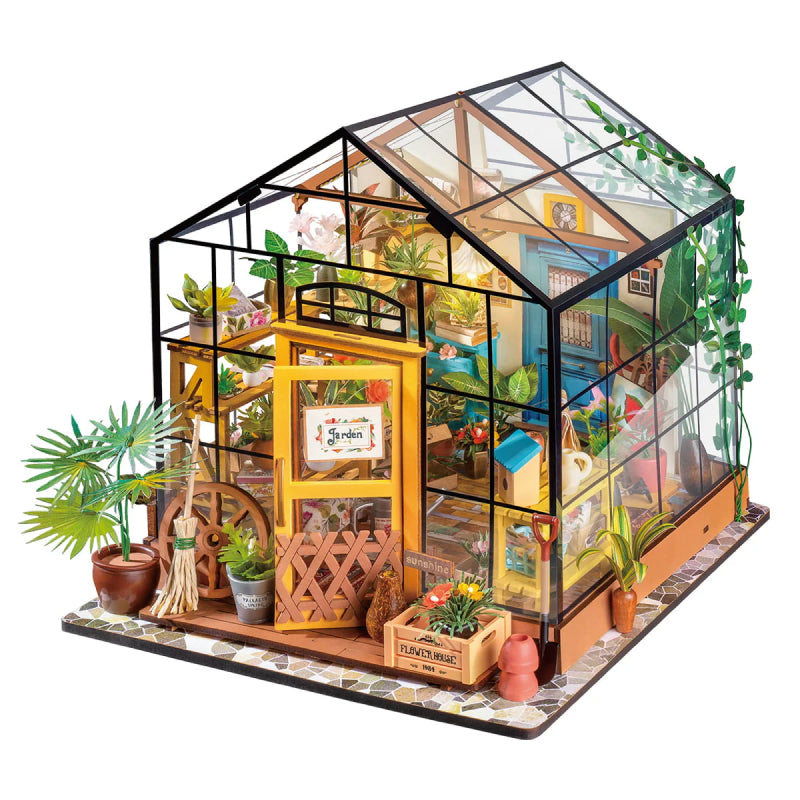 Miniatur Gartenhaus Baukasten | Selbstgemacht | Kreativ | Interaktiv-Luzern Mode