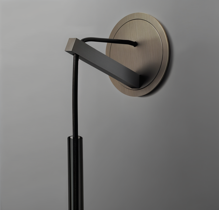 Wandleuchte | Minimalistisch | Rauchglas | Kupfer | Glas | Metall | LED-Luzern Mode