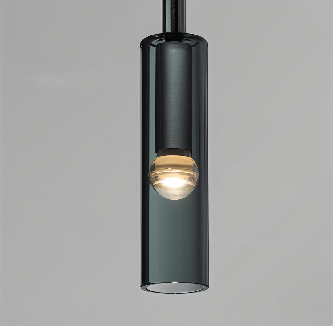 Wandleuchte | Minimalistisch | Rauchglas | Kupfer | Glas | Metall | LED-Luzern Mode