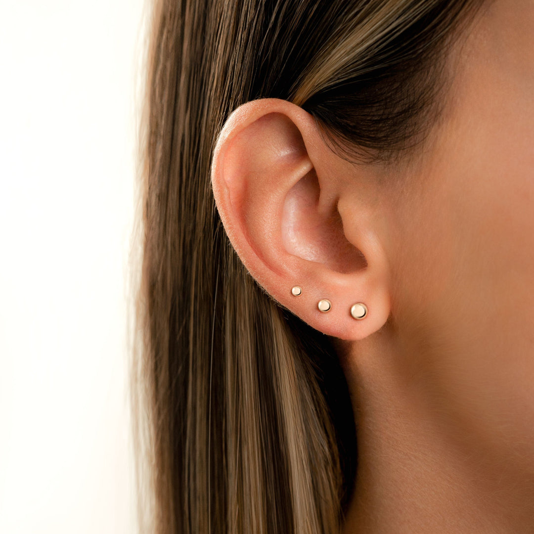 Ohrstecker | Schmuck Ohrringe Silber Langlebig Gold Kompakt Stilvoll-Luzern Mode
