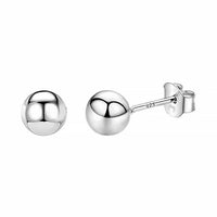 Ohrstecker | Schmuck Ohrringe Silber Langlebig Gold Kompakt Stilvoll-4 mm-Silber-Luzern Mode